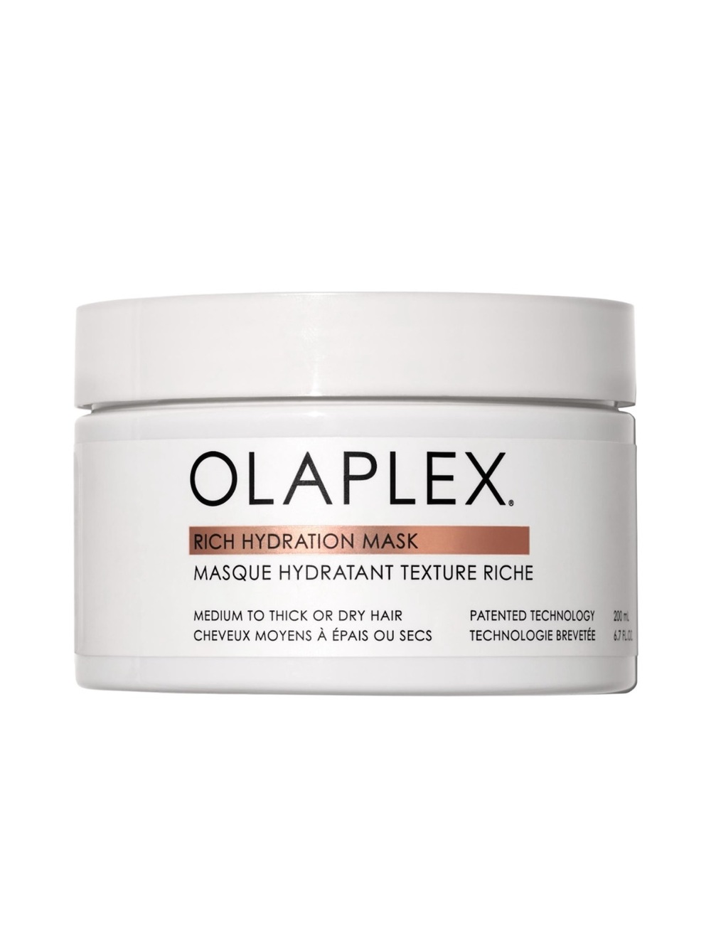 Rich Hydration Hair Mask for Dry or Medium to Thick Hair